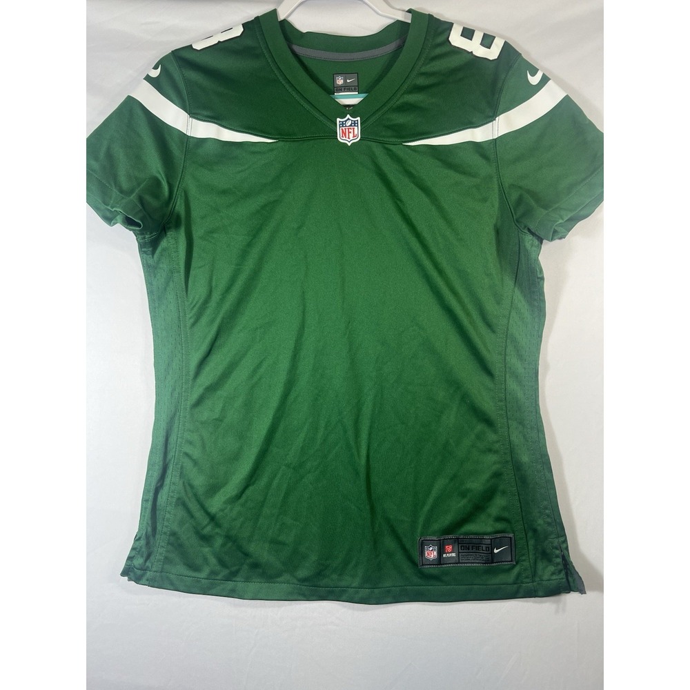 Rare New York Jets Nike On Field Jersey ‎ # 8 "Just Do It" Nameplate  Womens